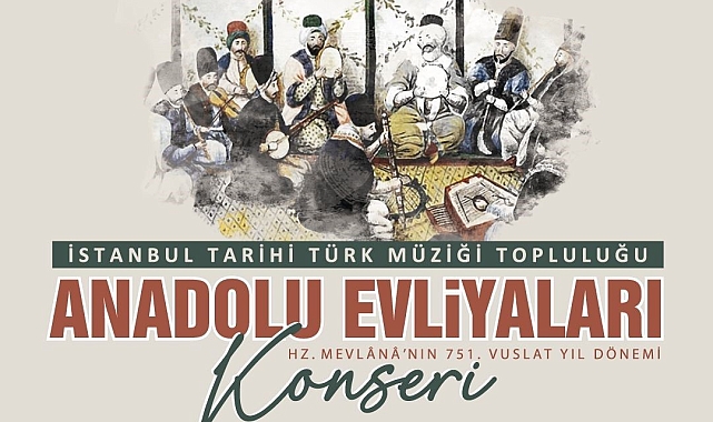 Serdivan'da Hz. Mevlana'yı Anma Konseriyle Manevi Bir Yolculuk