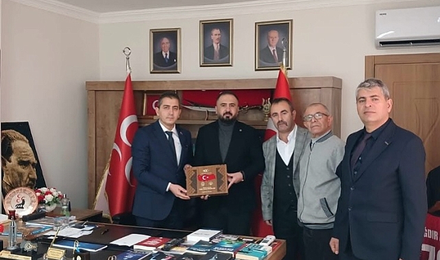 Türk Tarım-Orman Sen, Iğdır'da MHP İl Başkanlığını Ziyaret Etti