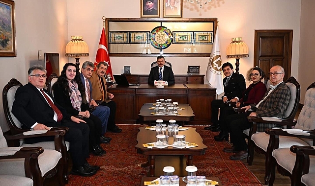 Vali Çiftçi, ERSANDER Yönetimiyle Bir Araya Geldi: Erzurum'un Kültürel Geleceği İçin Önemli Adımlar