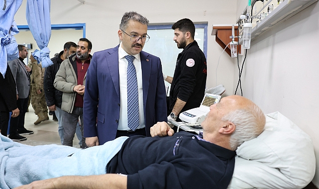 Vali Turan, Iğdır Devlet Hastanesini ziyaret etti