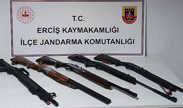 Van Erciş'te Yasak Avlanan 4 Kişiye Ağır Ceza