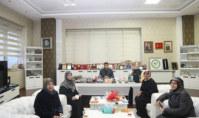 Zehra Ana Derneğinden Rektör Alma’ya Ziyaret