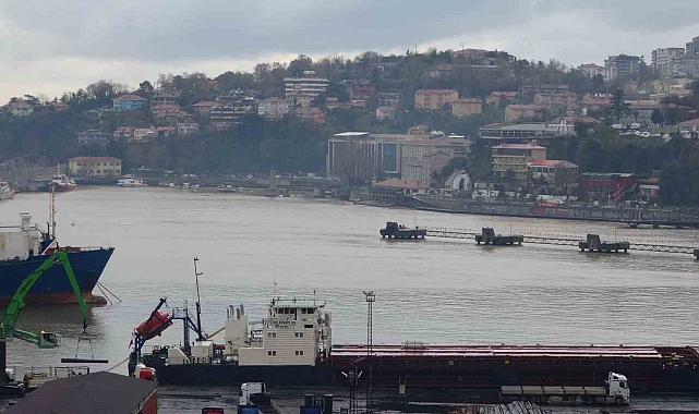 Zonguldak'ta Yaşanan Şiddetli Yağışlar, Limanı Vurdu