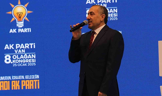 Abdulahat Arvas, AK Parti Van İl Başkanlığına seçildi