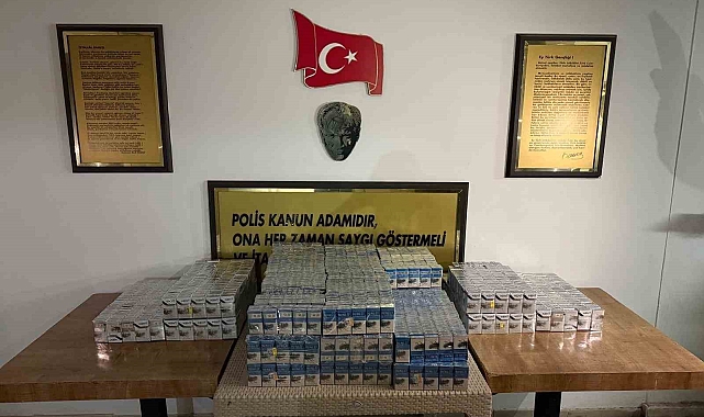 Ağrı'da Büyük Kaçakçılık Operasyonu: Binlerce Paket Sigara ve Silaha El Konuldu