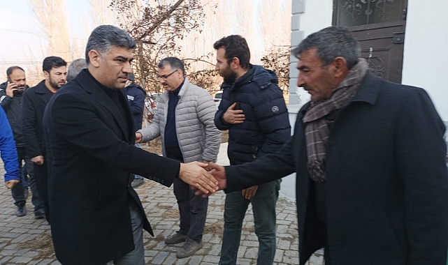AK Parti Iğdır İl Başkanı Ayaz ve Teşkilat Yönetimi Taziye Ziyaretlerinde Bulundu