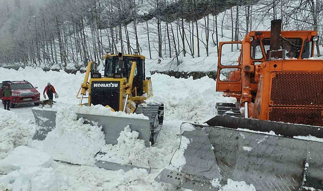 Artvin'de 19 günlük kar esareti sona erdi