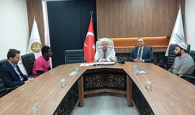 Benin Cumhuriyeti uyruklu öğrenci Kütahya'da Müslüman oldu