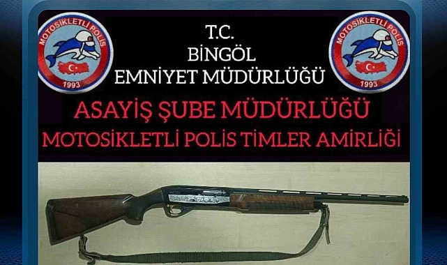 Bingöl'de Ruhsatsız Tüfek Operasyonu: Bir Kişi Yakalandı
