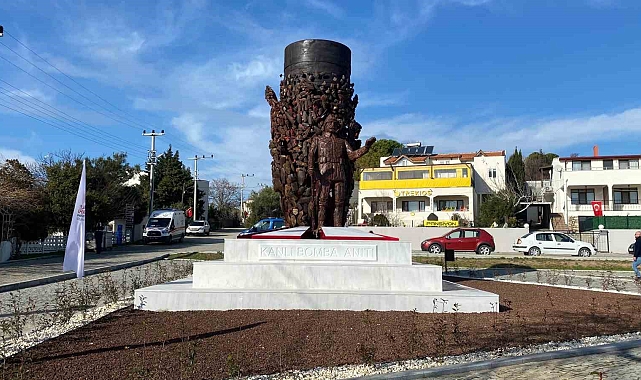Çanakkale ruhunu hissettiren "Kanlı Bomba Anıtı"