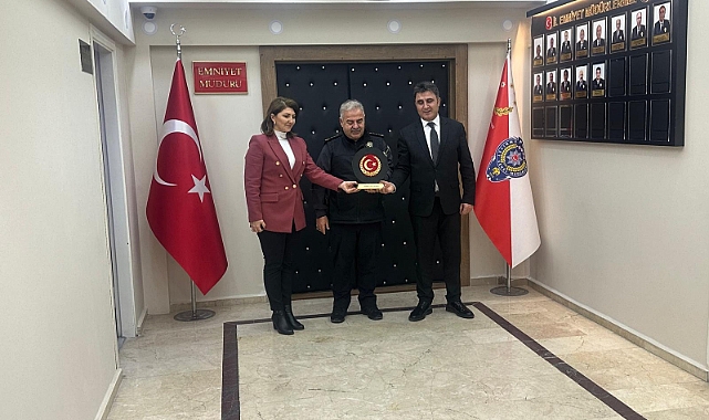 Çarman’dan, Iğdır İl Emniyet Müdürü Turgay’a Hayırlı Olsun Ziyareti