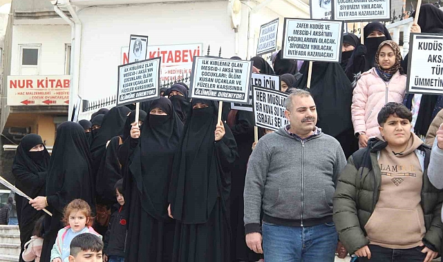 Cizre'de STK'lardan Dünya Kudüs Haftası'nda basın açıklaması