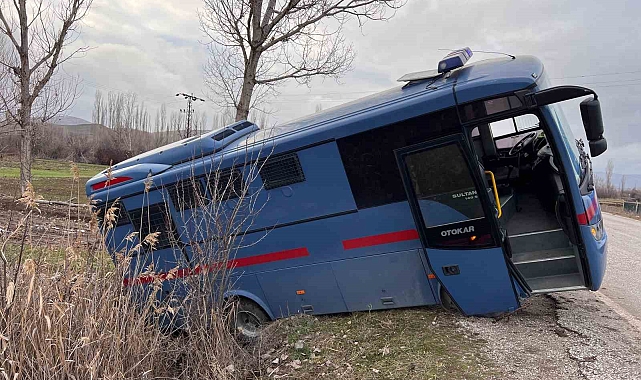 Çorum'da Hükümlü Taşıma Aracı Kazası Detayları