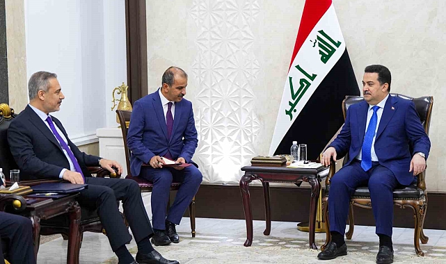 Dışişleri Bakanı Fidan, Irak Başbakanı Sudani ile görüştü