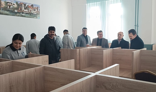 Diyadin'de Öğrencilere Kapılarını Açan Yeni Etüt Salonu