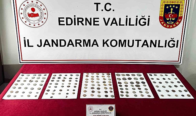 Edirne'de Tarihi Sikkeler Ele Geçirildi: Şüpheli Tutuklandı