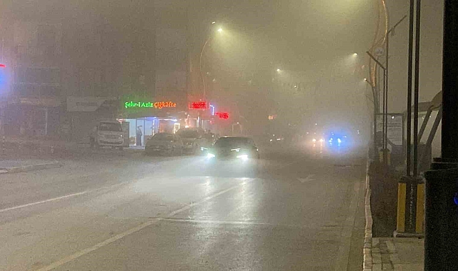Elazığ'ı Sarmaya Başlayan Sis, Yaşamı Durma Noktasına Getirdi