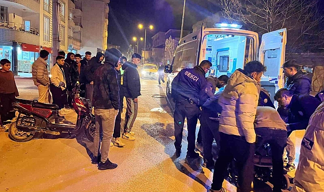 Elektrikli bisiklet devrildi: 1 ağır yaralı