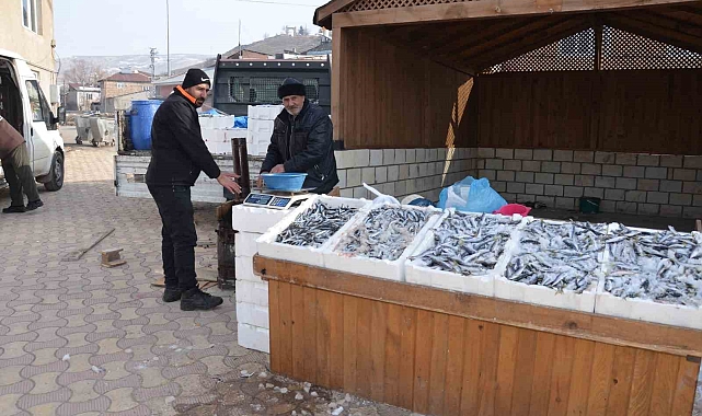 Erzincan Tercan'da Aşırı Soğuklar Pazarı Vurdu