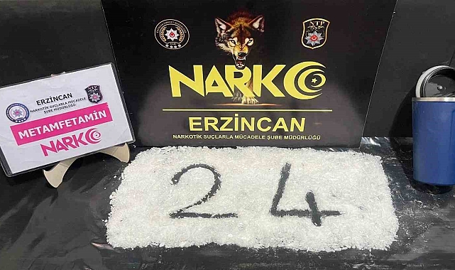 Erzincan'da Büyük Uyuşturucu Operasyonu: Yaklaşık 1 Milyon TL Değerinde Metafetamin Ele Geçirildi