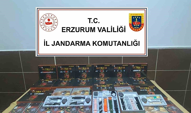 Erzurum Jandarma'dan Kaçakçılığa Büyük Darbe! 30 Şüpheli Yakalandı