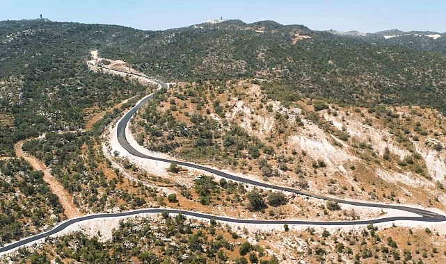 Gabar Dağı'nda 500 kilometrelik yol yapıldı