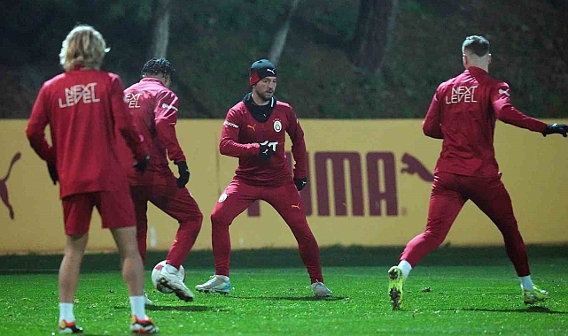Galatasaray, Göztepe maçı hazırlıklarını sürdürdü