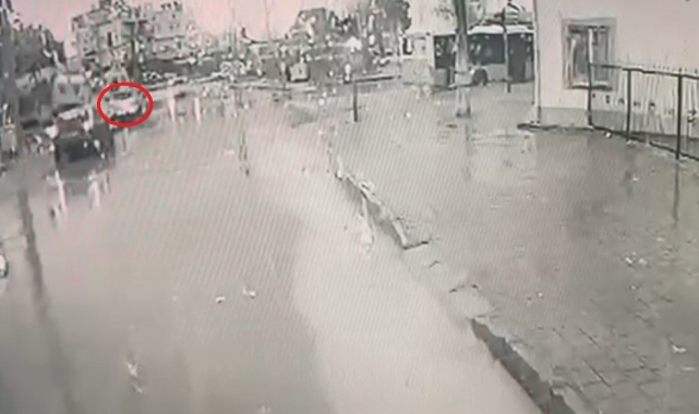 Gübre yüklü kamyonun genç kadını ölüme 'sürüklediği' kaza kamerada