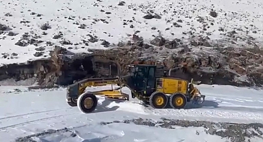 Iğdır’da 10 günde 77 kilometrelik yol kardan temizlendi