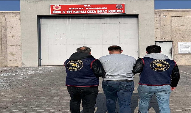Iğdır'da 12 Yıl 6 Ay Hapis Cezası Bulunan Şahıs JASAT Tarafından Yakalandı