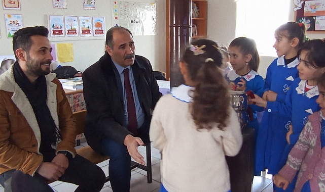 Iğdır İl Milli Eğitim Müdürü Aziz Gün, Kırsal Kesimdeki Öğrencilerin Hayallerini Dinledi