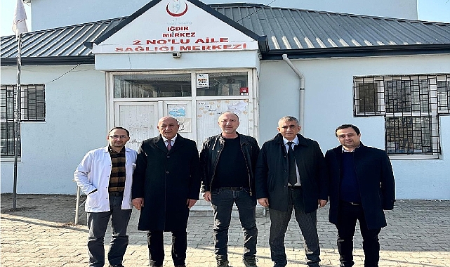 Iğdır İl Sağlık Müdürü Dr. Bağcı'dan Aile Sağlığı Merkezi'ne Ziyaret