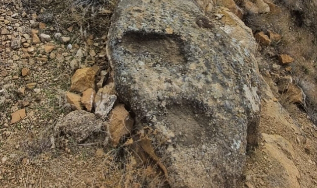 Iğdır Kızıl Dağ'da Bulunan İnsan Ayak İzleri, Dağcıların İlgi Odağı Oldu