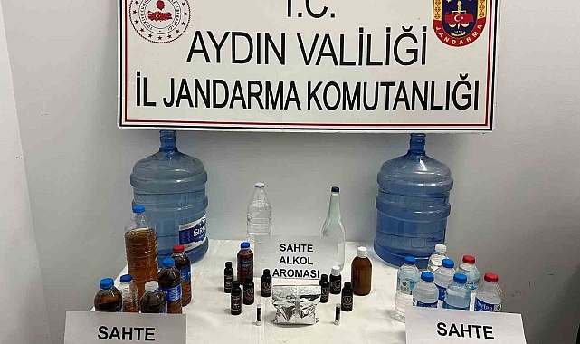 İncirliova'da Sahte Alkol Operasyonu: 1 Şüpheli Yakalandı