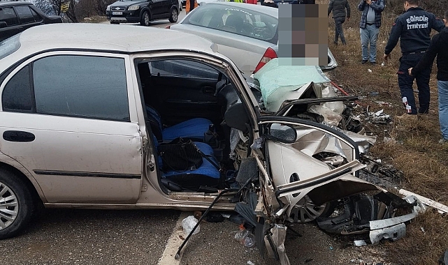 Isparta'da Kafa Kafa Çarpışması: 1 Ölü, 3 Yaralı