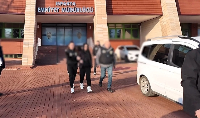 Isparta'da Şantaj Operasyonu: 2 Kişi Tutuklandı