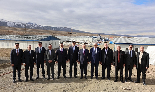 Kars-Iğdır-Aralık-Dilucu Yüksek Standartlı Demiryolu Hattı Projesinde Önemli Ziyaret