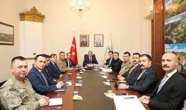 Kars'ta Güvenlik ve Asayiş Toplantısı Gerçekleştirildi