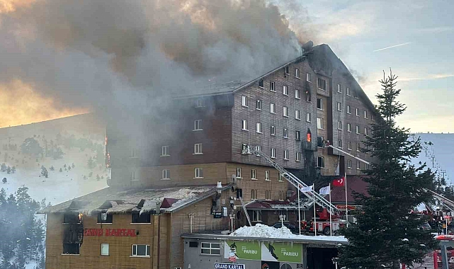 Kartalkaya'da Büyük Facia: Yangında En Az 6 Kişi Hayatını Kaybetti