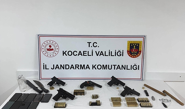 Kocaeli Merkezli Silah Kaçakçılığı Operasyonu: 5 Tutuklama