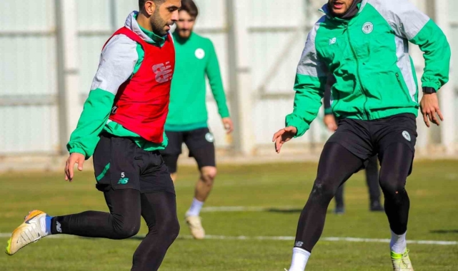 Konyaspor'da Bodrumspor FK maçı hazırlıkları sürüyor
