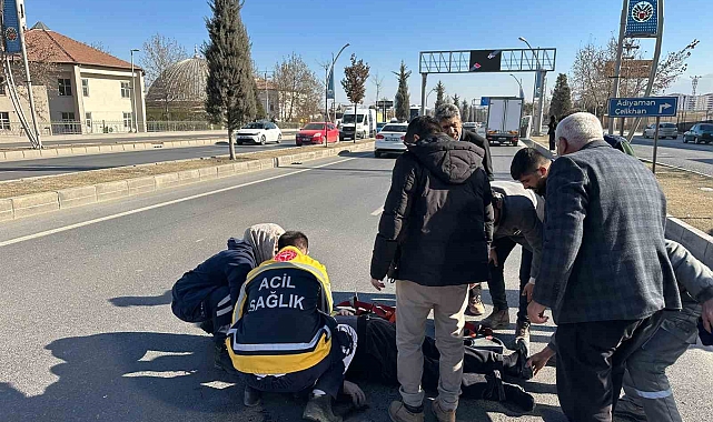 Malatya'da Kamyonun Çarptığı Yaşlı Adam Yaralandı