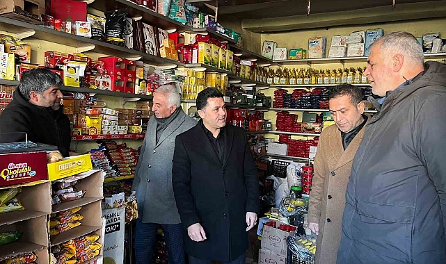 MHP Kars İl Başkanı Adıgüzel, Digor'da Esnaf Ziyaretinde Bulundu