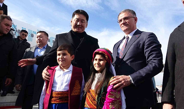Moğolistan Cumhurbaşkanı Van'da