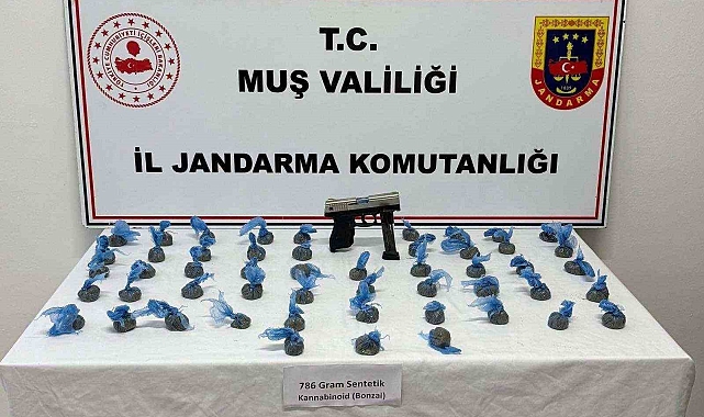 Muş'ta Uyuşturucu Operasyonu: 1 Gözaltı, Bonzai ve Silaha El Konuldu