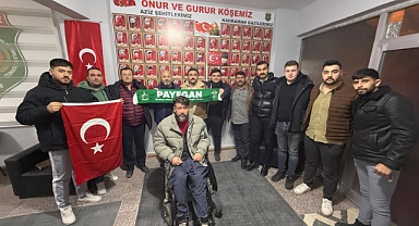 PAYEGAN’DAN TÜRKİYE HARP MALULÜ GAZİLER ŞEHİT DUL VE YETİMLERİ DERNEĞİ IĞDIR ŞUBESİNE ZİYARET