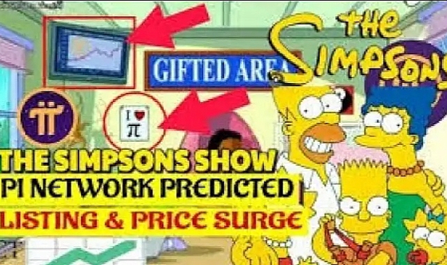 Simpsonlar'ın Pi Coin "Kehaneti" 2025 Yılında Neler Olacak