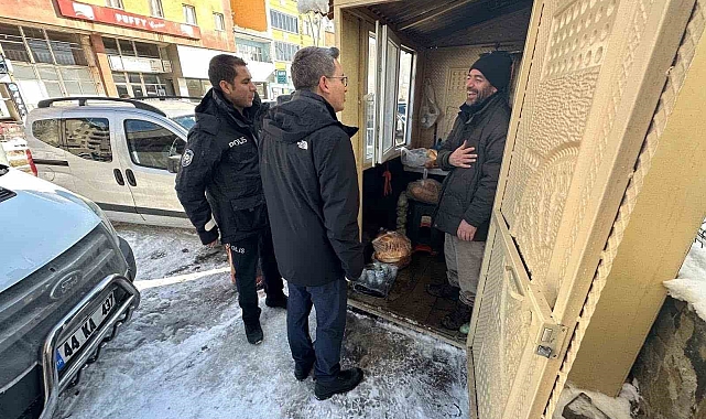 Taşlıçay Kaymakamı ve İlçe Emniyet Amiri, Esnafı Dinledi