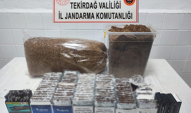 Tekirdağ'da Kaçak Tütün Operasyonu: Süleymanpaşa'da Büyük Yakalama