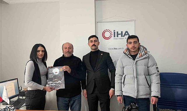 Ülkü Ocakları, İHA Kars Temsilciliği'ni Ziyaret Etti